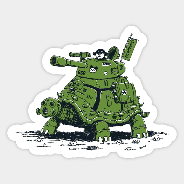 Tanktoise Sticker by pigboom